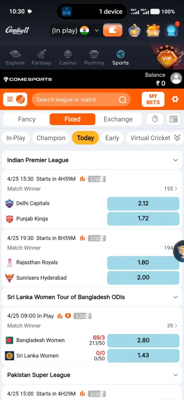 play11 ind